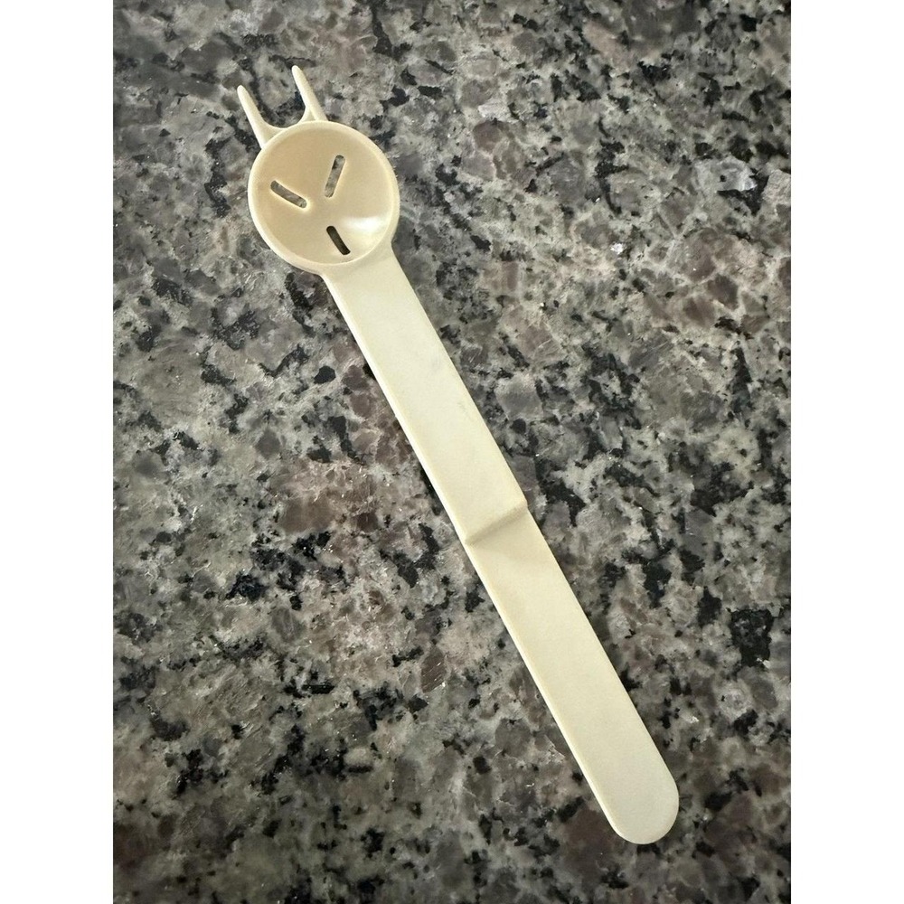 Vintage Tupperware Olive Spork Pickle Fork Jar Gadget Mold #1450-25 6.5"